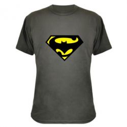 Камуфляжная футболка БэтСупермен - PrintSalon