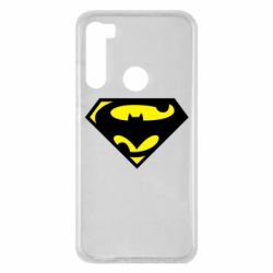 Чехол для Xiaomi Redmi Note 8 БэтСупермен - PrintSalon