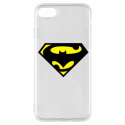 Чехол для iPhone SE 2020 БэтСупермен - PrintSalon