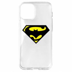 Чехол для iPhone 12 mini БэтСупермен - PrintSalon
