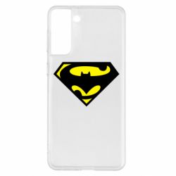 Чехол для Samsung S21+ БэтСупермен - PrintSalon