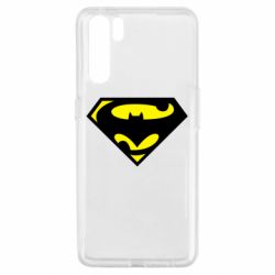 Чехол для Oppo A91/Reno3 БэтСупермен - PrintSalon