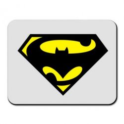 Коврик для мыши БэтСупермен - PrintSalon