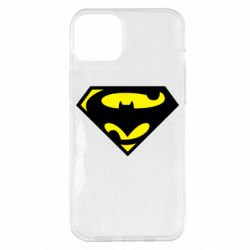 Чехол для iPhone 14 Plus БэтСупермен - PrintSalon