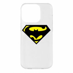 Чехол для iPhone 14 Pro БэтСупермен - PrintSalon