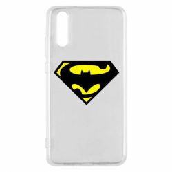 Чехол для Huawei P20 БэтСупермен - PrintSalon