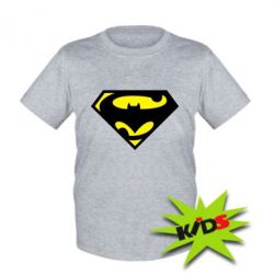 Детская футболка БэтСупермен - PrintSalon
