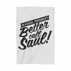 Рушник з принтом Better call Saul! - PrintSalon