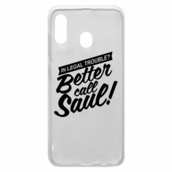 Чохол для Samsung A20 Better call Saul! - PrintSalon