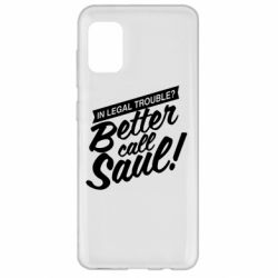 Чохол для Samsung A31 Better call Saul! - PrintSalon
