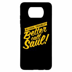 Чохол для Xiaomi Poco X3 Better call Saul! - PrintSalon