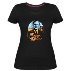 Жіноча преміум футболка Better Call Saul! - PrintSalon