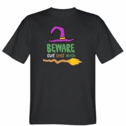 Мужская футболка Stedman Beware cute little witch - PrintSalon
