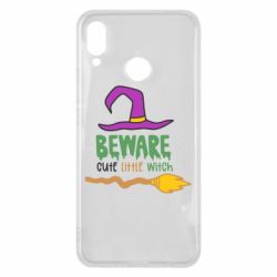 Чехол для Huawei P Smart Plus 2018 Beware cute little witch - PrintSalon