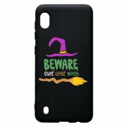 Чехол для Samsung A10 Beware cute little witch - PrintSalon