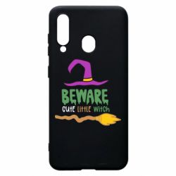 Чехол для Samsung A60 Beware cute little witch - PrintSalon