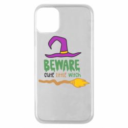 Чехол для iPhone 11 Pro Beware cute little witch - PrintSalon
