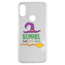 Чехол для Xiaomi Redmi Note 7 Beware cute little witch - PrintSalon