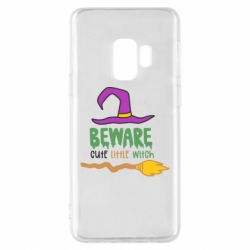 Чехол для Samsung S9 Beware cute little witch - PrintSalon