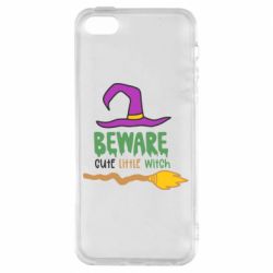 Чохол для iphone 5/5S/SE Beware cute little witch