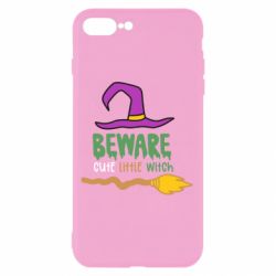 Чехол для iPhone 7 Plus Beware cute little witch - PrintSalon