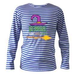 Тельняшка с длинным рукавом Beware cute little witch-PrintSalon Тельняшка с длинным рукавом Beware cute little witch