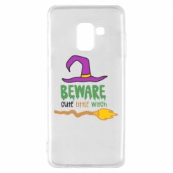 Чехол для Samsung A8 2018 Beware cute little witch - PrintSalon