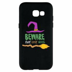 Чехол для Samsung A5 2017 Beware cute little witch - PrintSalon