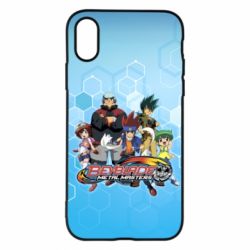 Чехол для iPhone X/Xs Beyblade Metal - PrintSalon