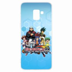 Чехол для Samsung A8+ 2018 Beyblade Metal - PrintSalon