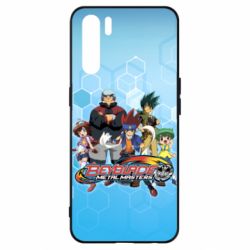 Чехол для Oppo A91/Reno3 Beyblade Metal