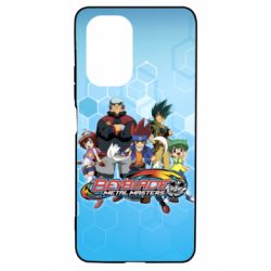 Чехол для Xiaomi Poco F3/K40 Beyblade Metal - PrintSalon