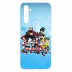 Чехол для Realme 6 Beyblade Metal - PrintSalon