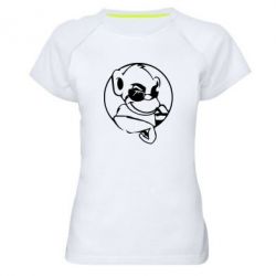 Жіноча футболка для спорту Бибизяна - PrintSalon