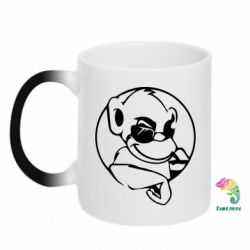 Чашка-хамелеон Бибизяна - PrintSalon