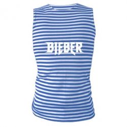Майка-тельняшка Bieber - PrintSalon
