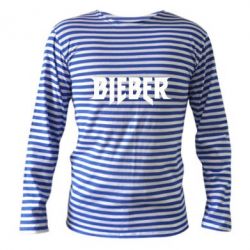 Тельняшка с длинным рукавом Bieber - PrintSalon