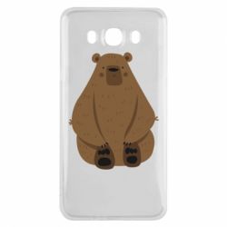 Чехол для Samsung J7 2016 Big bellied bear - PrintSalon