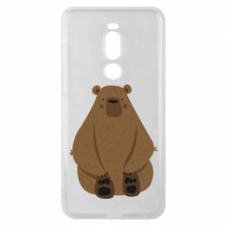 Чехол для Meizu Note 8 Big bellied bear - PrintSalon