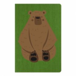 Блокнот с принто Big bellied bear - PrintSalon