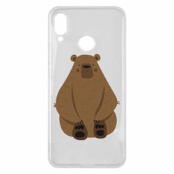 Чехол для Huawei P Smart Plus 2018 Big bellied bear - PrintSalon