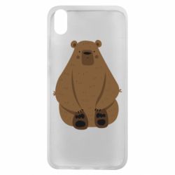 Чехол для Xiaomi Redmi 7A Big bellied bear - PrintSalon