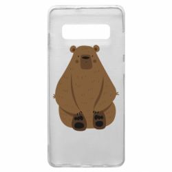 Чехол для Samsung S10+ Big bellied bear - PrintSalon