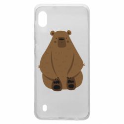 Чехол для Samsung A10 Big bellied bear - PrintSalon