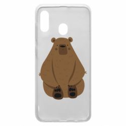 Чехол для Samsung A30 Big bellied bear - PrintSalon