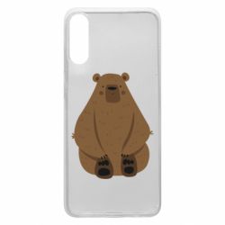 Чехол для Samsung A70 Big bellied bear - PrintSalon