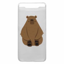 Чехол для Samsung A80 Big bellied bear - PrintSalon