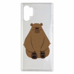 Чехол для Samsung Note 10 Plus Big bellied bear - PrintSalon