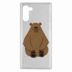 Чехол для Samsung Note 10 Big bellied bear - PrintSalon