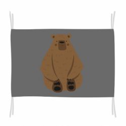 Флаг Big bellied bear - PrintSalon